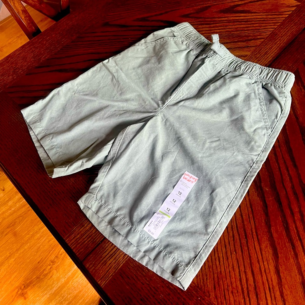 Jumping Beans Green Flat Front Shorts